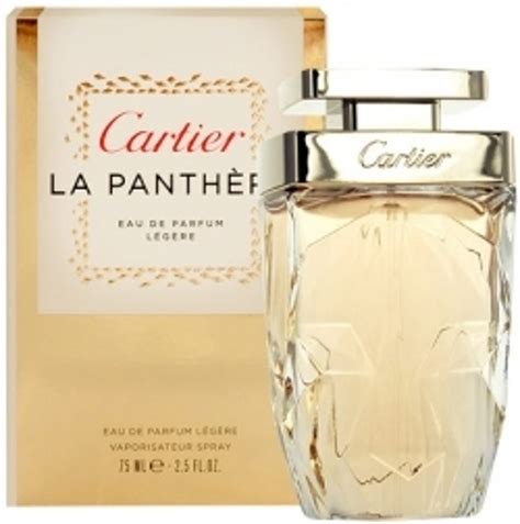 cartier la panthere eau de parfum legere 100ml|cartiers la panthère parfum 75ml.